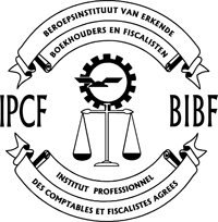 BIBF-erkend logo — Beroepsinstituut van Erkende Boekhouders en Fiscalisten